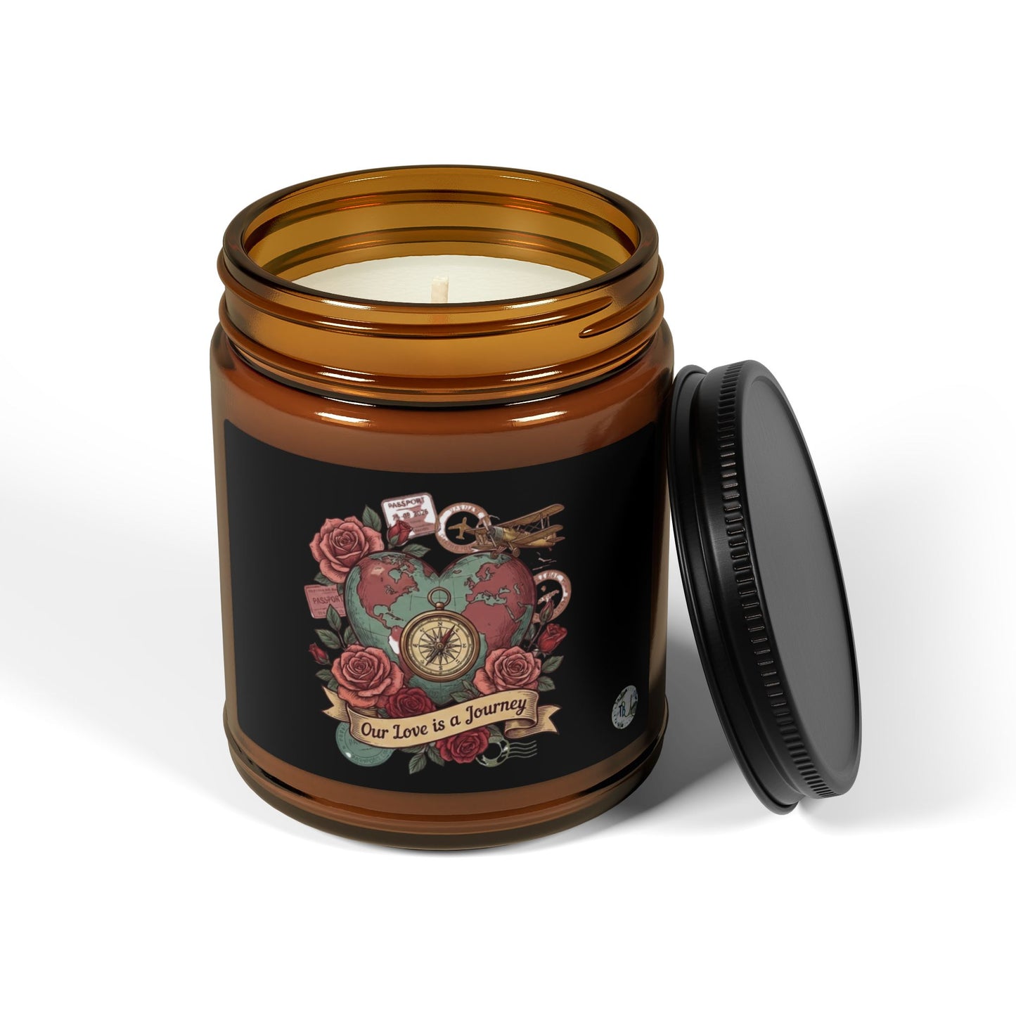 Our Love is a Journey Scented Soy Candle - Valentine's Special