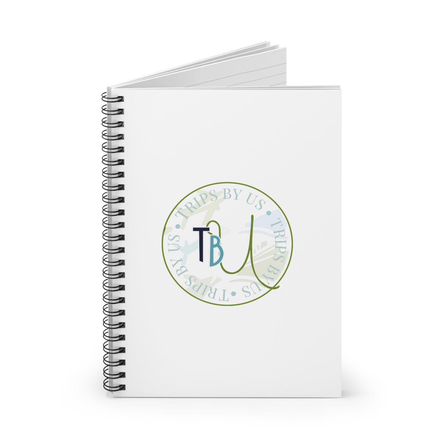 Trips By Us Spiral Notebook