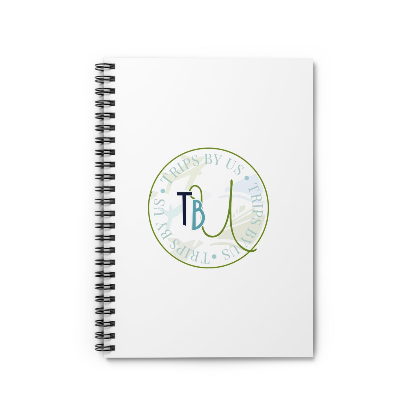 Trips By Us Spiral Notebook