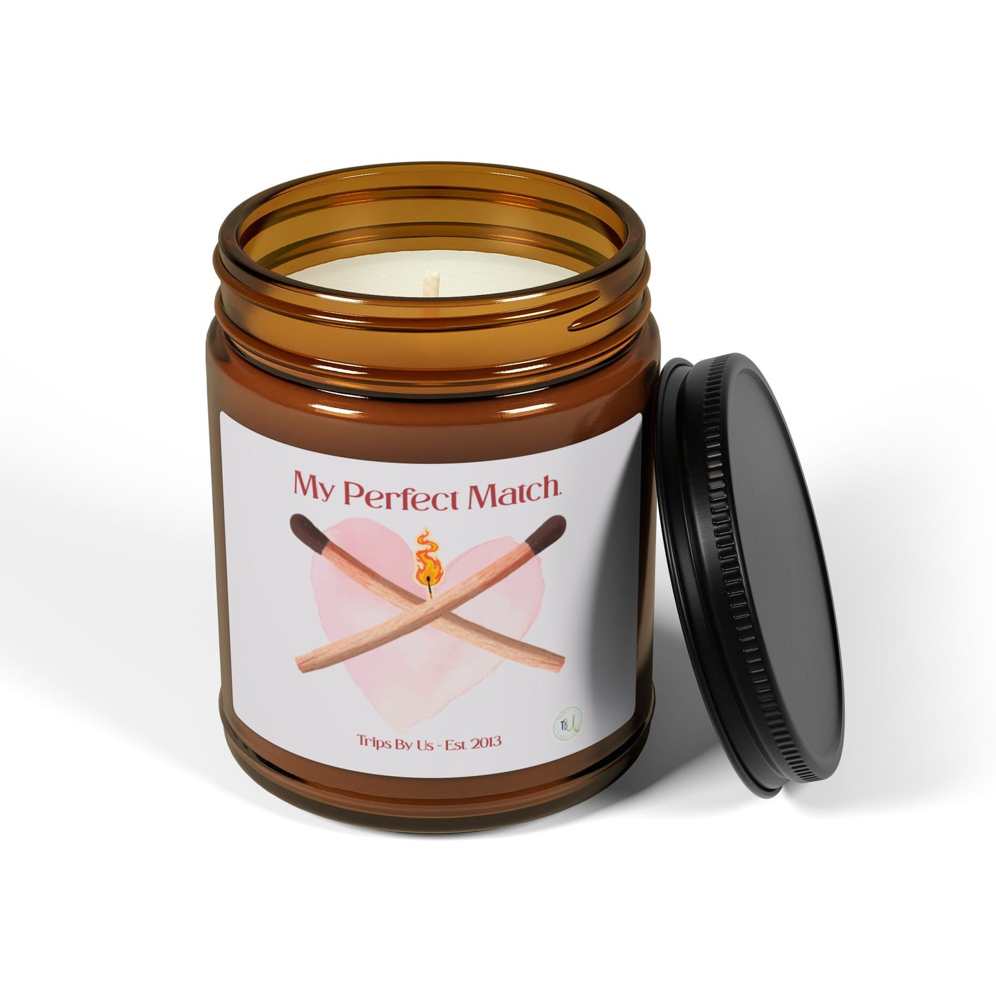 My Perfect Match. Scented Soy Candle - Valentine's Special