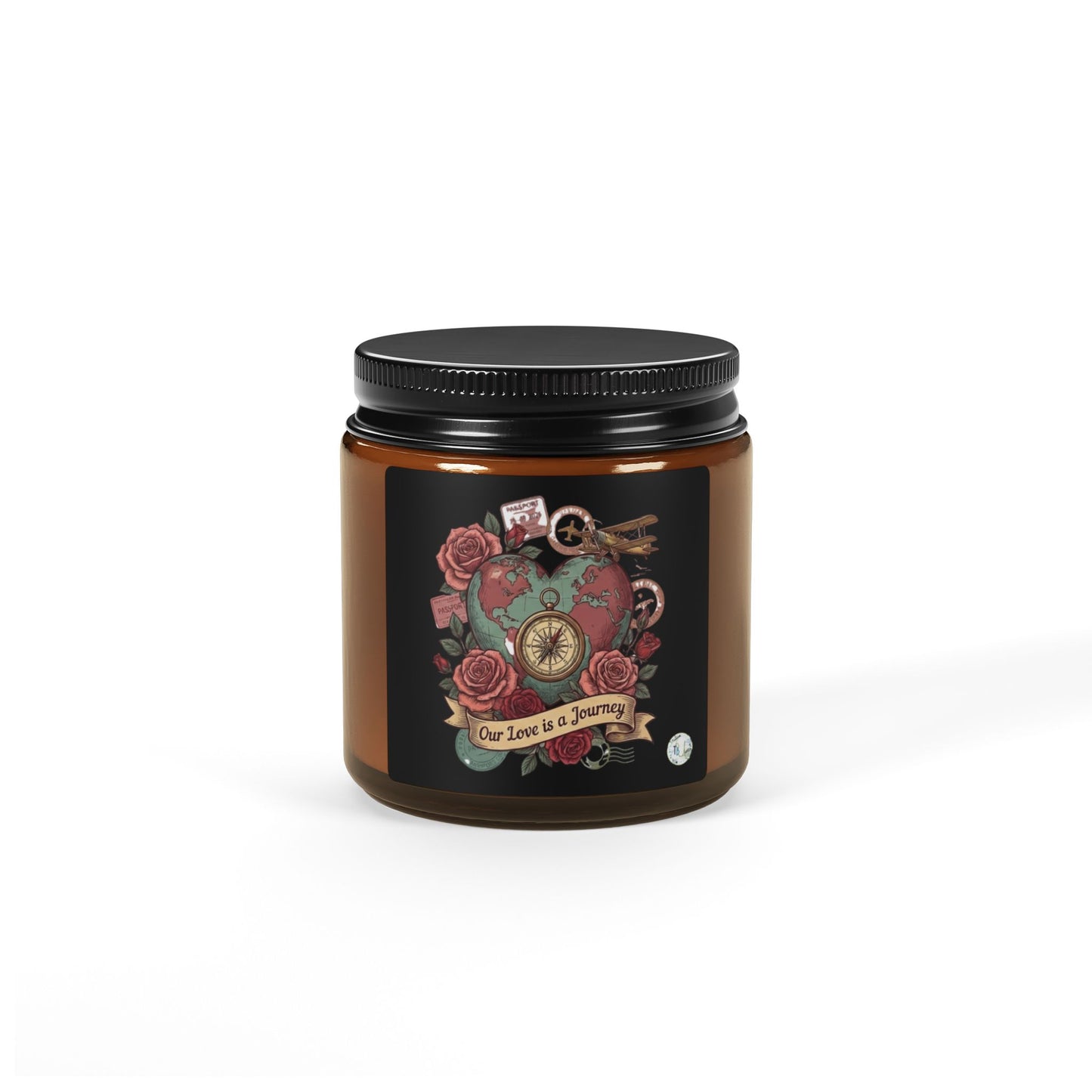 Our Love is a Journey Scented Soy Candle - Valentine's Special
