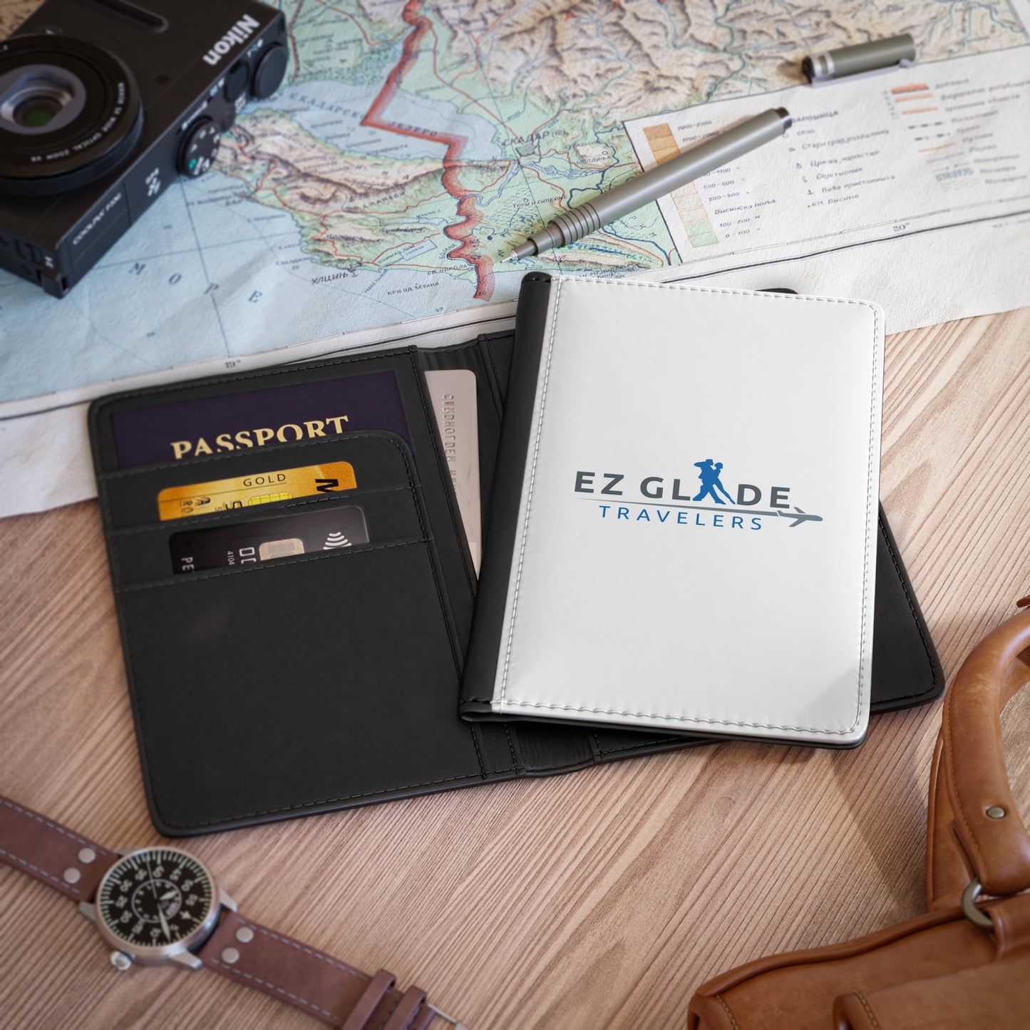 EZ Glide Travelers Passport Cover