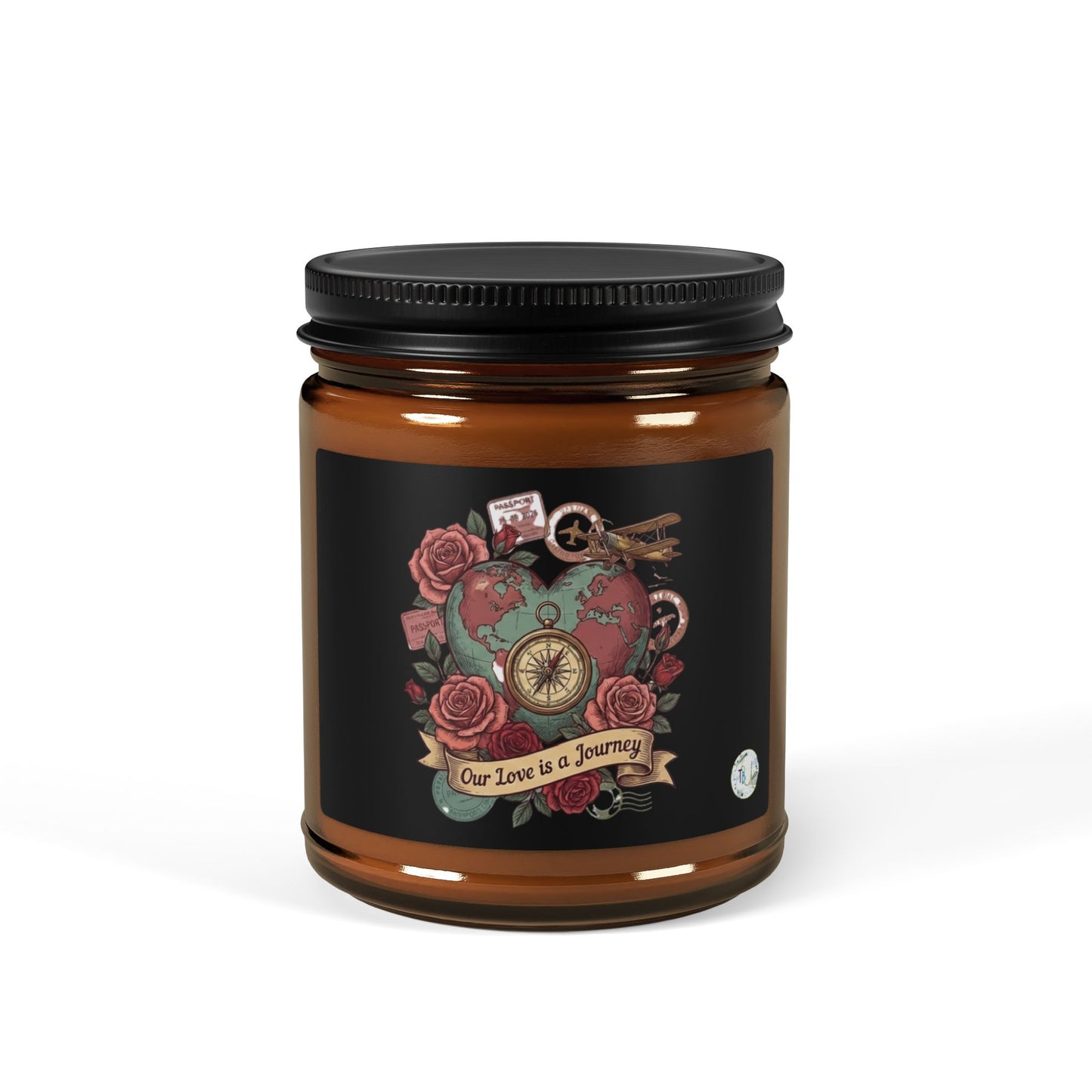 Our Love is a Journey Scented Soy Candle - Valentine's Special