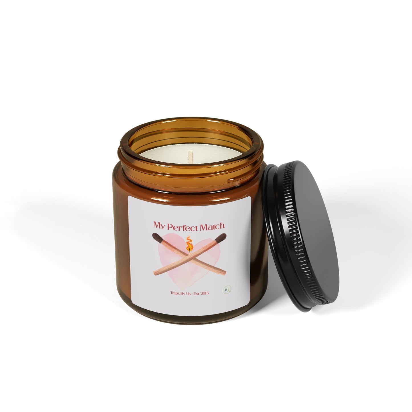 My Perfect Match. Scented Soy Candle - Valentine's Special