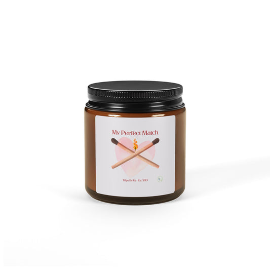My Perfect Match. Scented Soy Candle - Valentine's Special