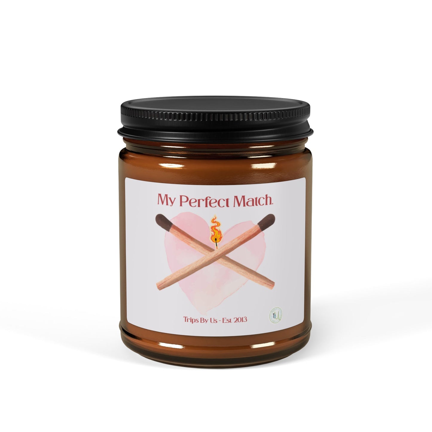 My Perfect Match. Scented Soy Candle - Valentine's Special
