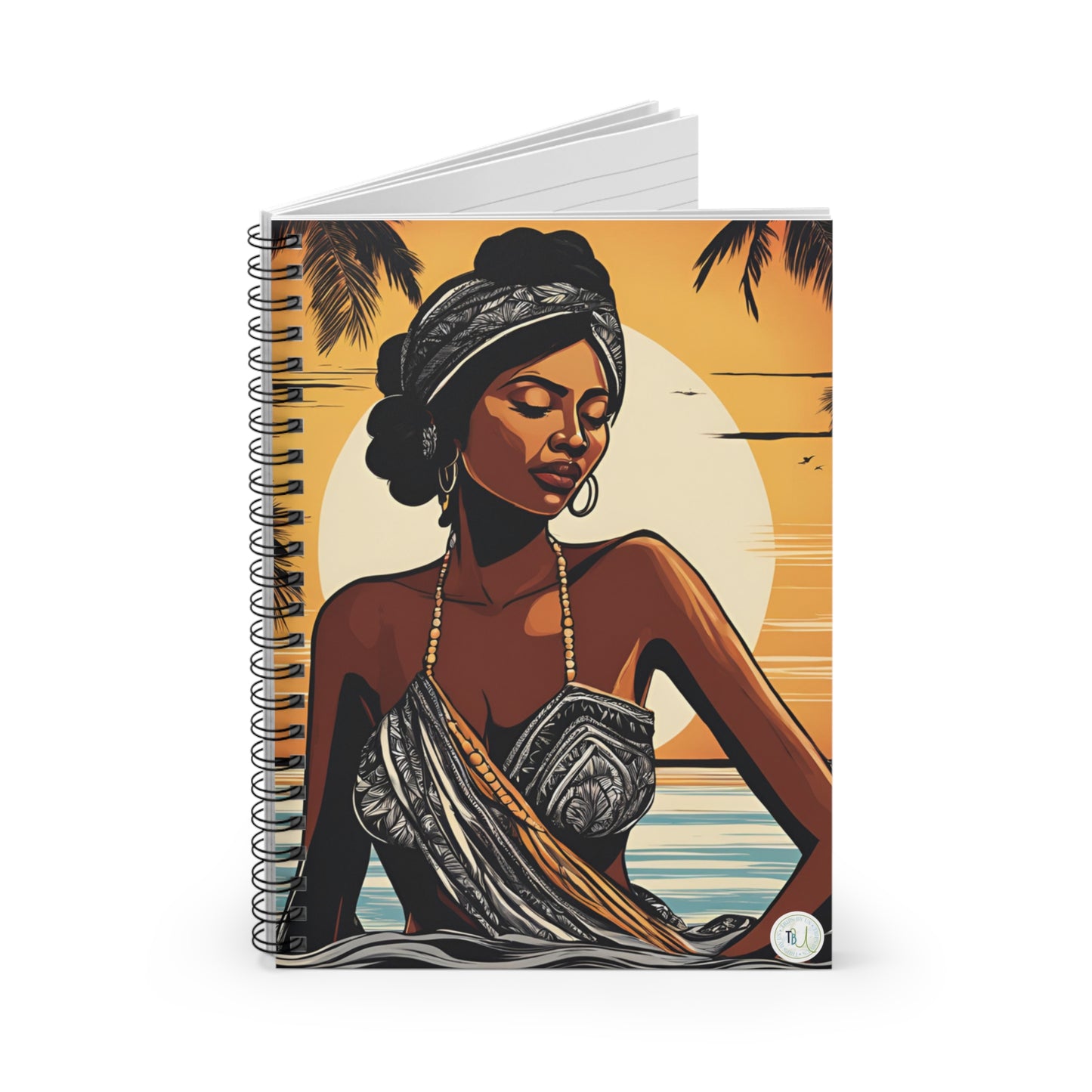 Tranquility Collection Spiral Notebook