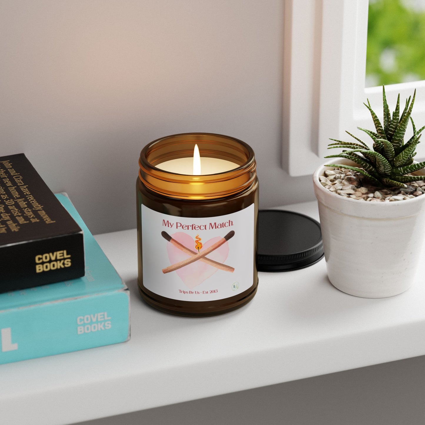 My Perfect Match. Scented Soy Candle - Valentine's Special